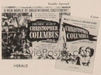 CHRISTOPHER COLUMBUS ('49) herald