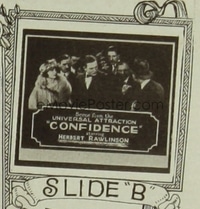 CONFIDENCE ('22) glass slide B