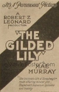 GILDED LILY ('21) 1sh