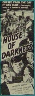 HOUSE OF DARKNESS insert