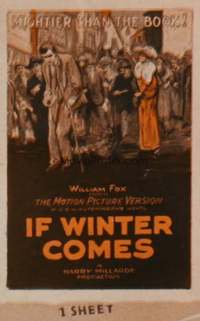 IF WINTER COMES ('23) 1sh cane