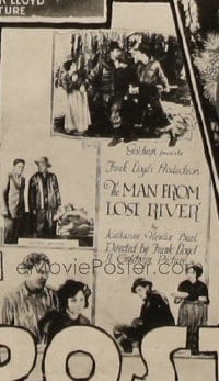 MAN FROM LOST RIVER 1sh