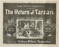 REVENGE OF TARZAN TC LC
