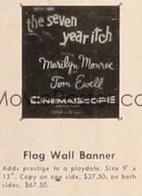 SEVEN YEAR ITCH flag wall banner