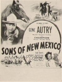 SONS OF NEW MEXICO WC, regular