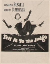 TELL IT TO THE JUDGE ('49) WC, regular