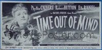 TIME OUT OF MIND ('47) 24sh