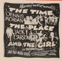 TIME, THE PLACE & THE GIRL ('46) 6sh