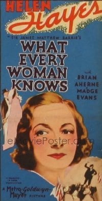 WHAT EVERY WOMAN KNOWS ('34) 3sh