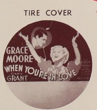 WHEN YOU'RE IN LOVE tire cover Miscellaneous