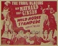 WILD HORSE STAMPEDE ('43) 1/2sh