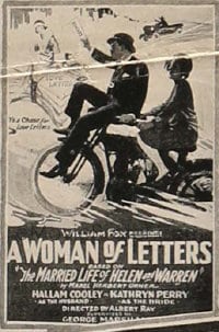 WOMAN OF LETTERS 1sh