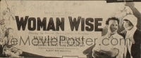WOMAN WISE ('28) 24sh