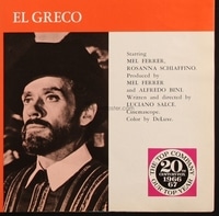 EL GRECO ('66) campaign book page