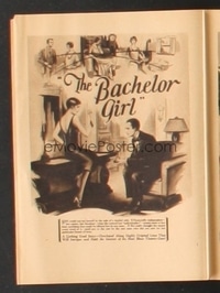 BACHELOR GIRL campaign book page