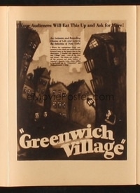 GREENWICH VILLAGE ('20s) campaign book page