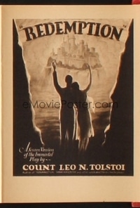 REDEMPTION ('30) campaign book page