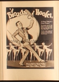 BROADWAY HOOFER campaign book page