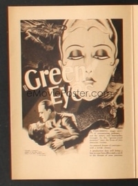 GREEN EYES ('20s) campaign book page