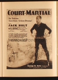 COURT MARTIAL ('28) campaign book page
