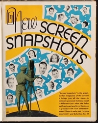 SCREEN SNAPSHOTS ('32) campaign book page