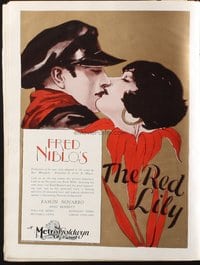 RED LILY campaign book page