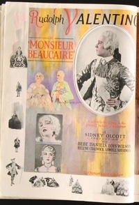 MONSIEUR BEAUCAIRE ('24) campaign book page