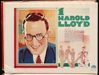 HAROLD LLOYD campaign book page