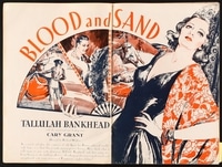 BLOOD & SAND ('32) campaign book page