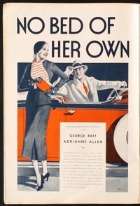 NO BED OF HER OWN campaign book page '30s