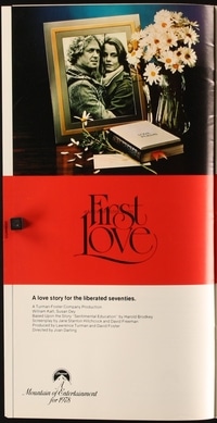 FIRST LOVE ('77) campaign book page
