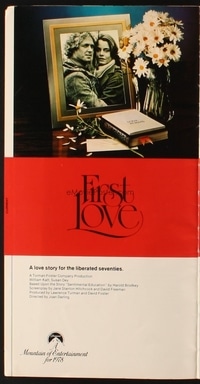 FIRST LOVE ('77) campaign book page