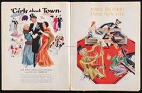 GIRLS ABOUT TOWN campaign book page