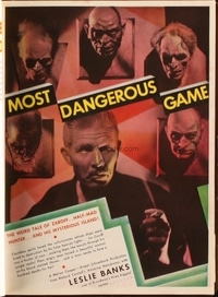 MOST DANGEROUS GAME campaign book page