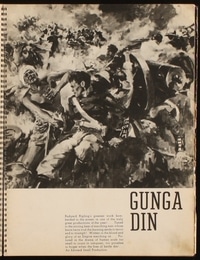 GUNGA DIN campaign book page