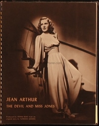 DEVIL & MISS JONES campaign book page
