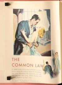 COMMON LAW ('31) campaign book page