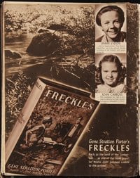 FRECKLES ('40) campaign book page