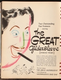 GREAT GILDERSLEEVE campaign book page