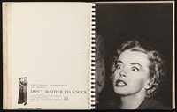 DON'T BOTHER TO KNOCK ('52) campaign book page