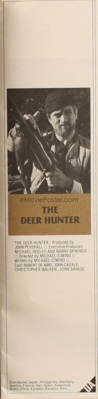 DEER HUNTER campaign book page