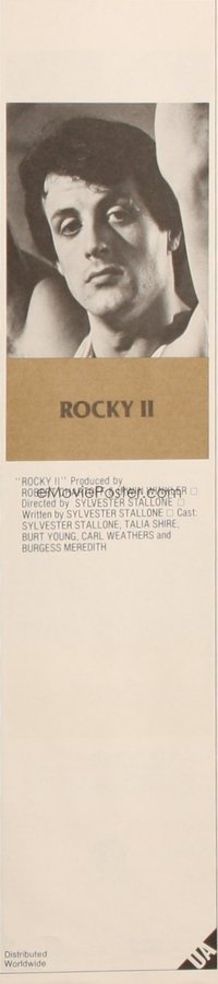 ROCKY II campaign book page