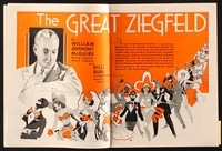 GREAT ZIEGFELD campaign book page