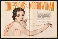 CONFESSIONS OF A MODERN WOMAN campaign book page '30s