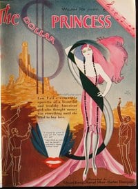 DOLLAR PRINCESS campaign book pages '20s