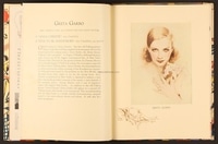 GRETA GARBO (personality) campaign book page