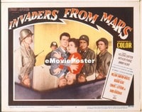 VHP7 258 INVADERS FROM MARS lobby card #8 '53 Carter, Arthur Franz
