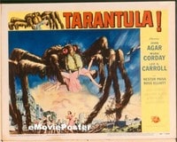 VHP7 309 TARANTULA lobby card #3 '55 artwork gigantic spider closeup!