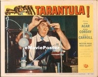 VHP7 312 TARANTULA lobby card #2 '55 Leo G Carroll with test tubes!