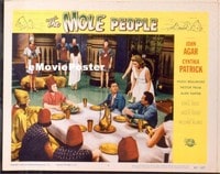 VHP7 326 MOLE PEOPLE lobby card #4 '56 dinner with the mole men!
